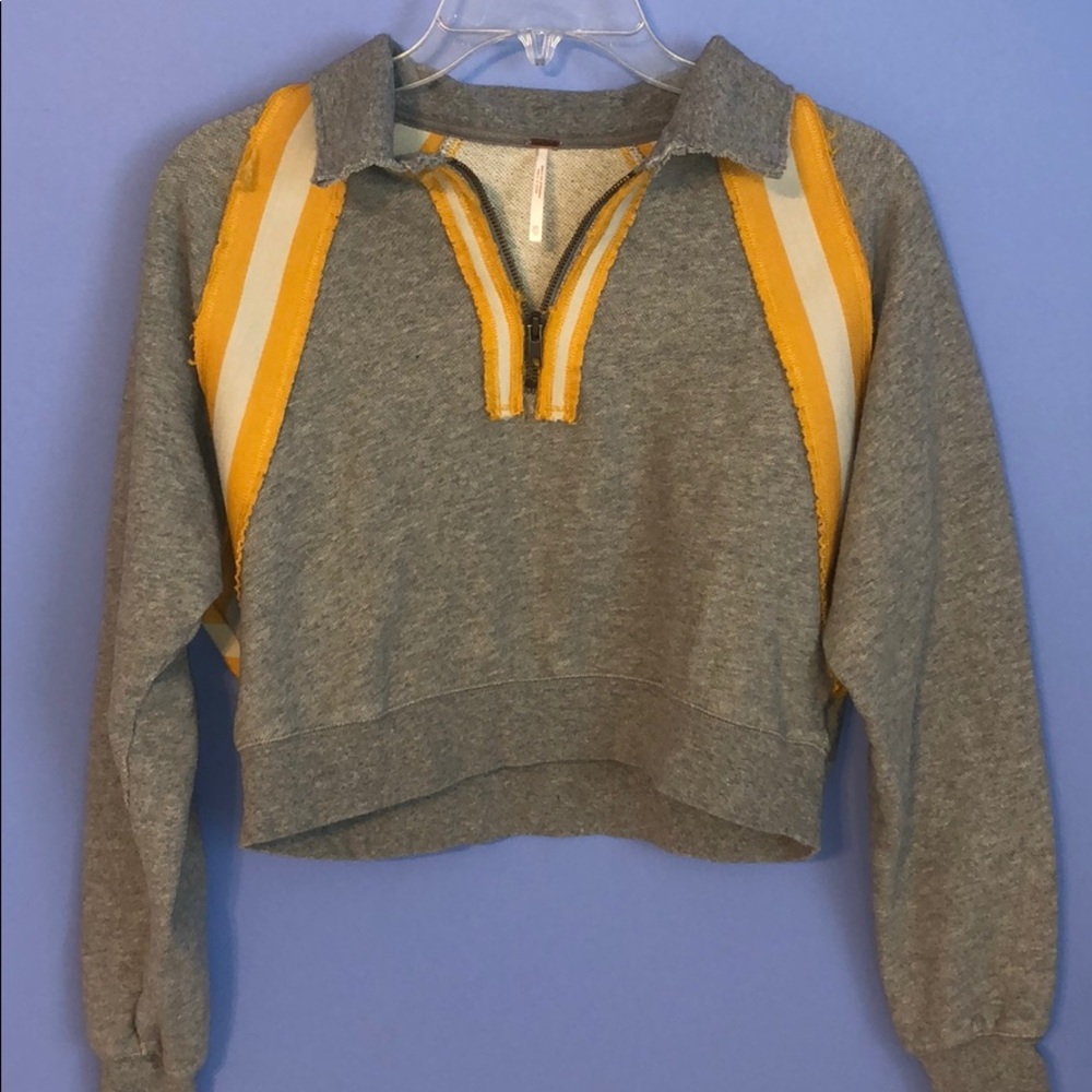 Free People crop sweatshirt